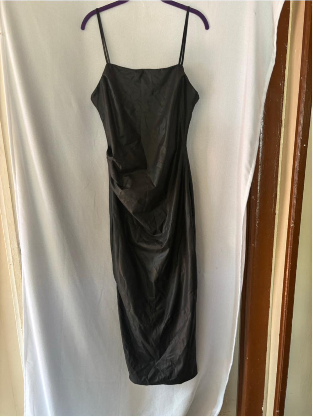 Women's AKIRA Black Midi Dress Size XL